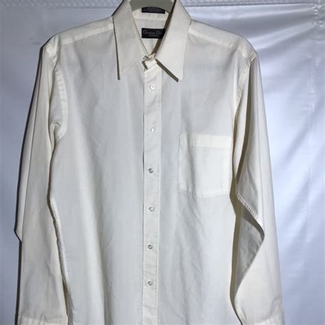 christian dior white dress shirt.